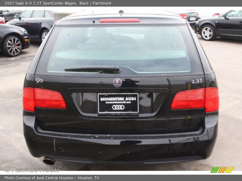 Black / Parchment 2007 Saab 9-5 2.3T SportCombi Wagon