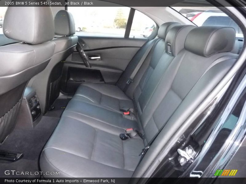 Jet Black / Black 2005 BMW 5 Series 545i Sedan