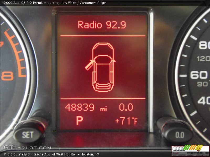 Ibis White / Cardamom Beige 2009 Audi Q5 3.2 Premium quattro