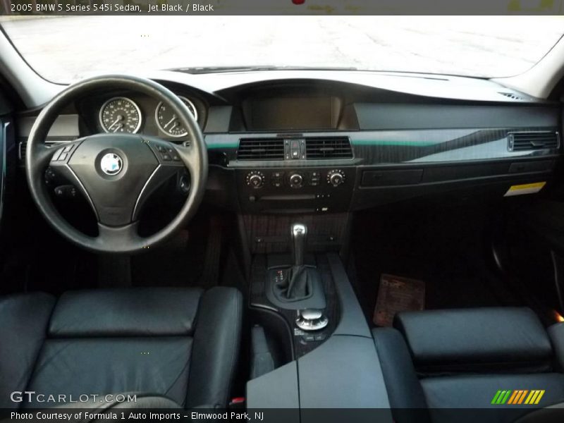Jet Black / Black 2005 BMW 5 Series 545i Sedan