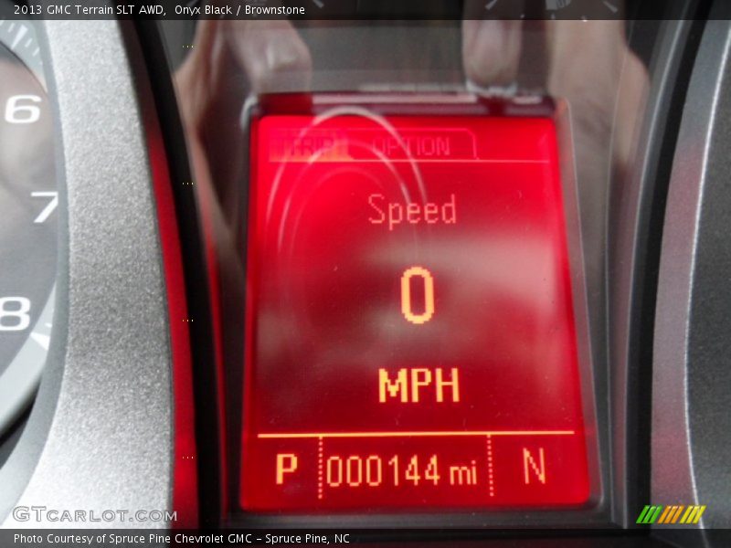 Onyx Black / Brownstone 2013 GMC Terrain SLT AWD