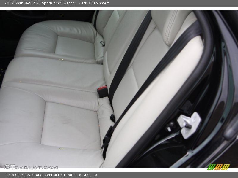 Black / Parchment 2007 Saab 9-5 2.3T SportCombi Wagon