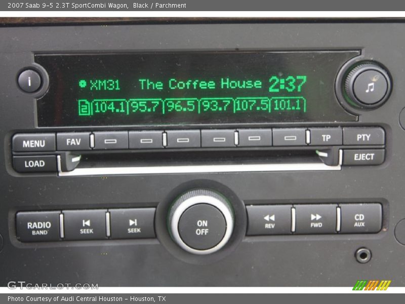 Audio System of 2007 9-5 2.3T SportCombi Wagon
