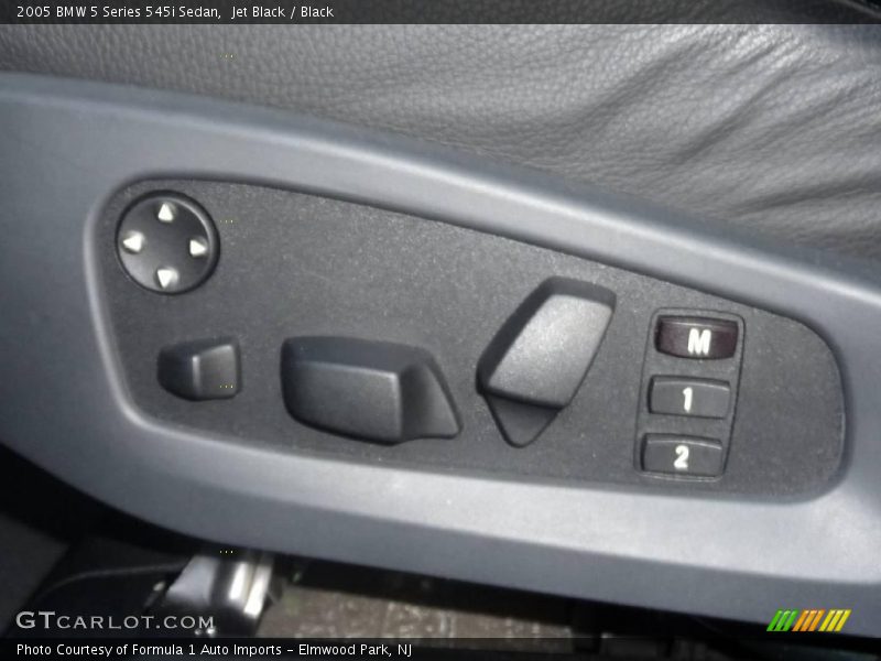 Jet Black / Black 2005 BMW 5 Series 545i Sedan