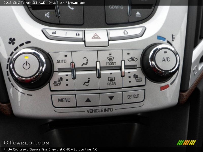 Controls of 2013 Terrain SLT AWD