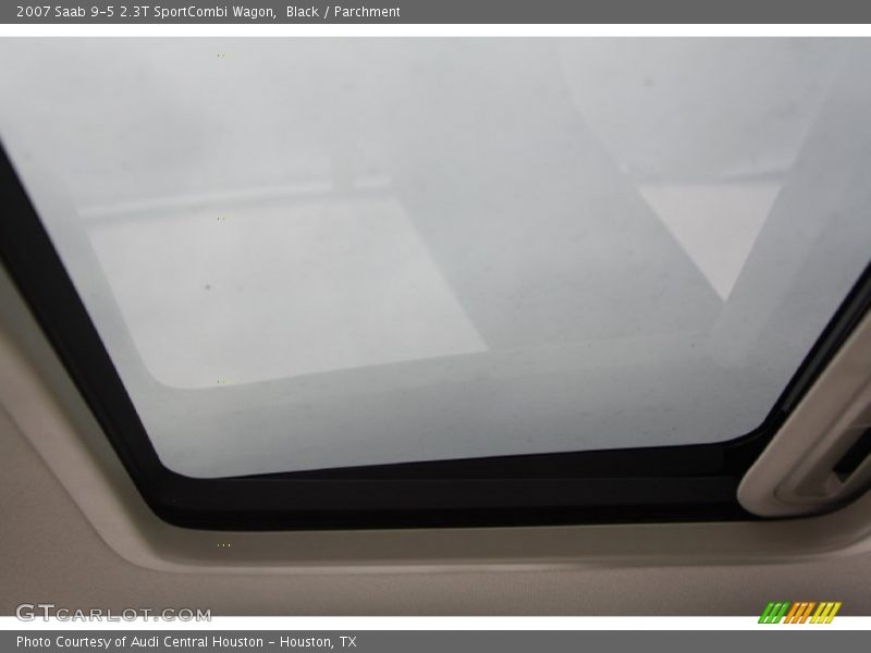 Black / Parchment 2007 Saab 9-5 2.3T SportCombi Wagon