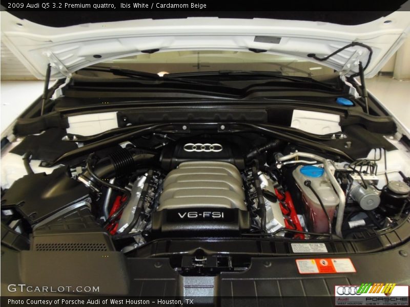 Ibis White / Cardamom Beige 2009 Audi Q5 3.2 Premium quattro