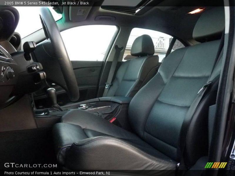 Jet Black / Black 2005 BMW 5 Series 545i Sedan