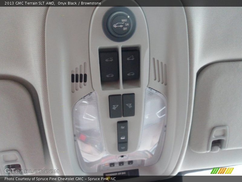 Onyx Black / Brownstone 2013 GMC Terrain SLT AWD