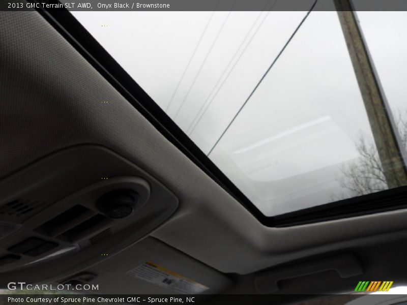 Onyx Black / Brownstone 2013 GMC Terrain SLT AWD
