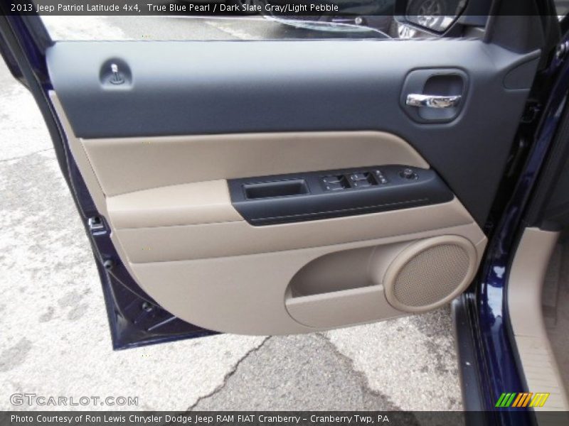 True Blue Pearl / Dark Slate Gray/Light Pebble 2013 Jeep Patriot Latitude 4x4