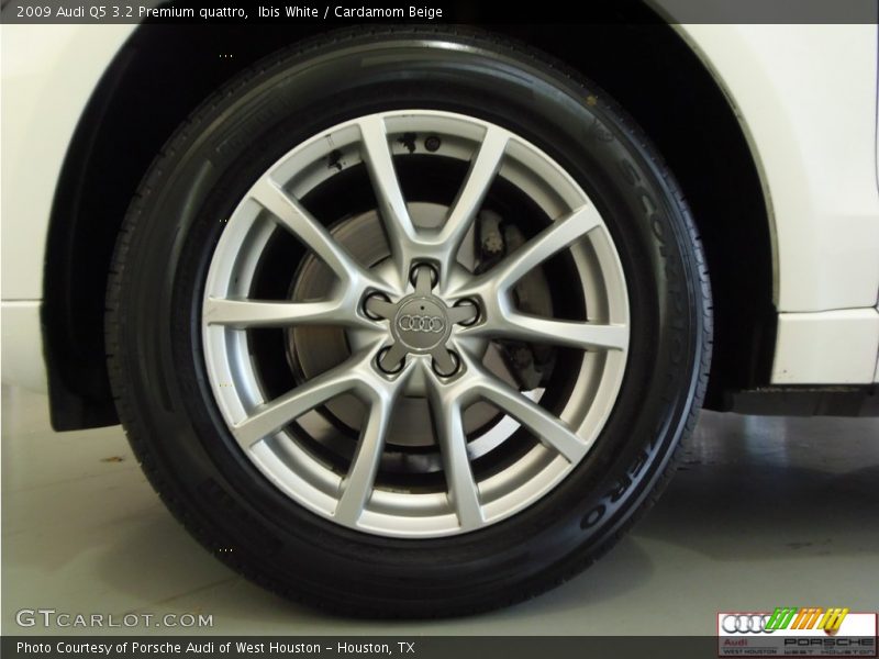 Ibis White / Cardamom Beige 2009 Audi Q5 3.2 Premium quattro