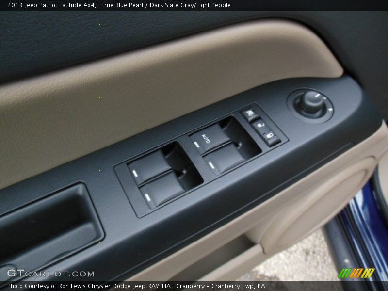 True Blue Pearl / Dark Slate Gray/Light Pebble 2013 Jeep Patriot Latitude 4x4