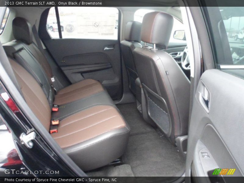 Onyx Black / Brownstone 2013 GMC Terrain SLT AWD