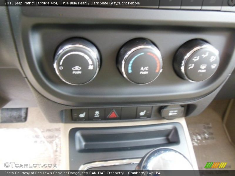 True Blue Pearl / Dark Slate Gray/Light Pebble 2013 Jeep Patriot Latitude 4x4