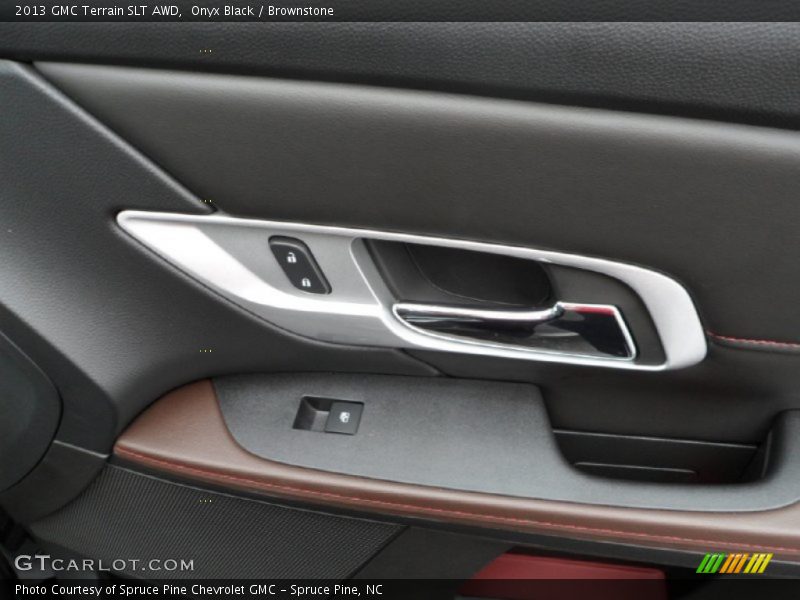 Onyx Black / Brownstone 2013 GMC Terrain SLT AWD
