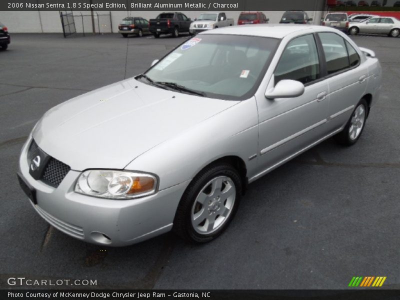 Brilliant Aluminum Metallic / Charcoal 2006 Nissan Sentra 1.8 S Special Edition