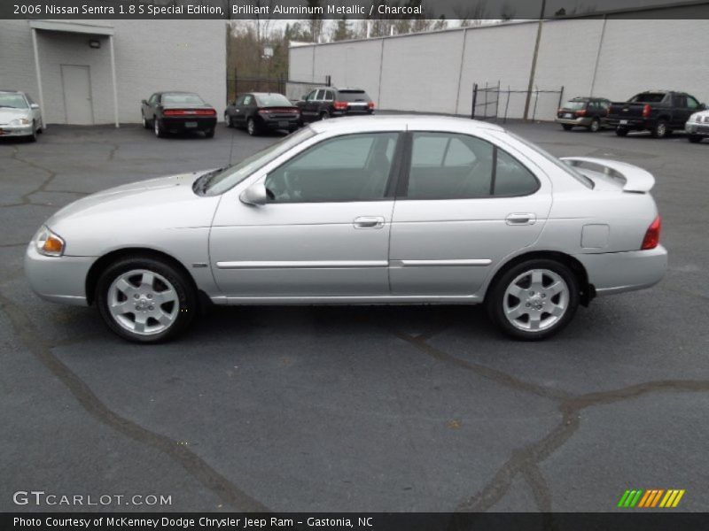 Brilliant Aluminum Metallic / Charcoal 2006 Nissan Sentra 1.8 S Special Edition