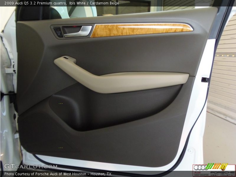 Ibis White / Cardamom Beige 2009 Audi Q5 3.2 Premium quattro