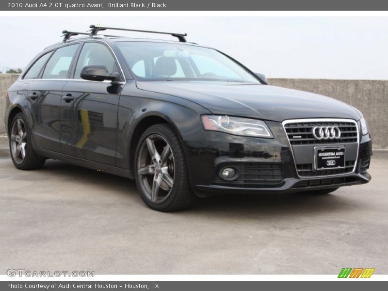 Brilliant Black / Black 2010 Audi A4 2.0T quattro Avant