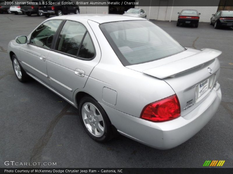 Brilliant Aluminum Metallic / Charcoal 2006 Nissan Sentra 1.8 S Special Edition
