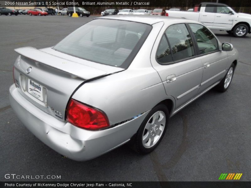 Brilliant Aluminum Metallic / Charcoal 2006 Nissan Sentra 1.8 S Special Edition
