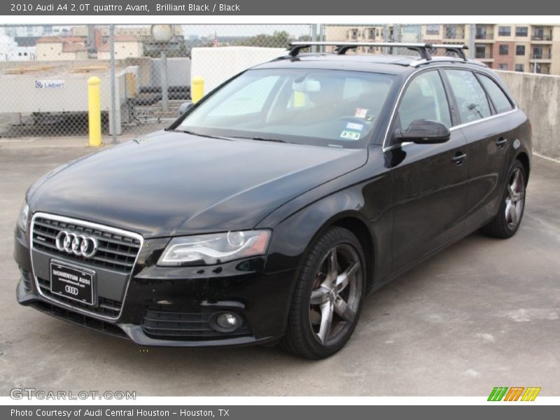 Brilliant Black / Black 2010 Audi A4 2.0T quattro Avant