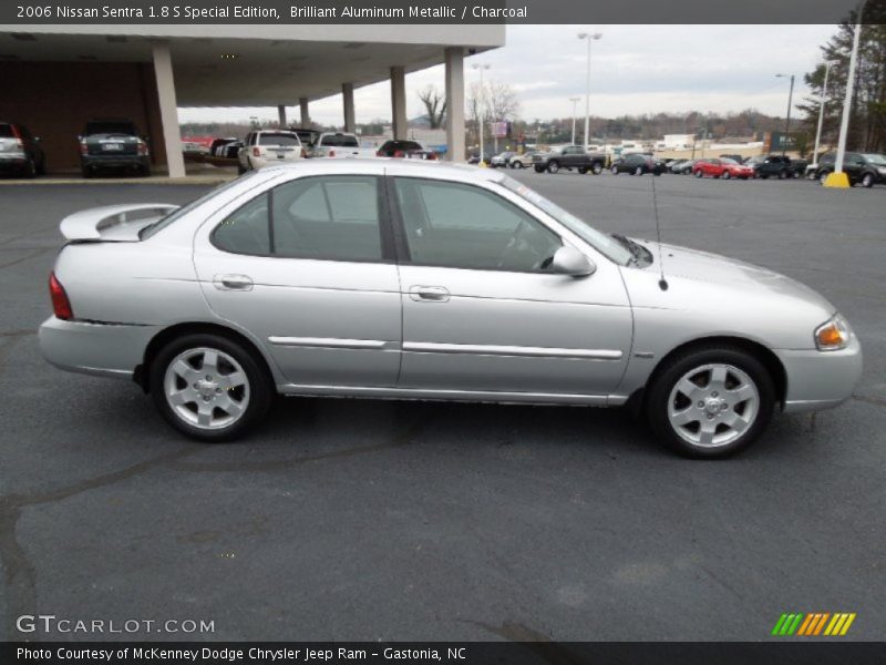 Brilliant Aluminum Metallic / Charcoal 2006 Nissan Sentra 1.8 S Special Edition