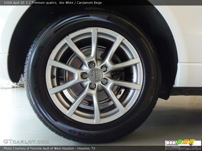 Ibis White / Cardamom Beige 2009 Audi Q5 3.2 Premium quattro