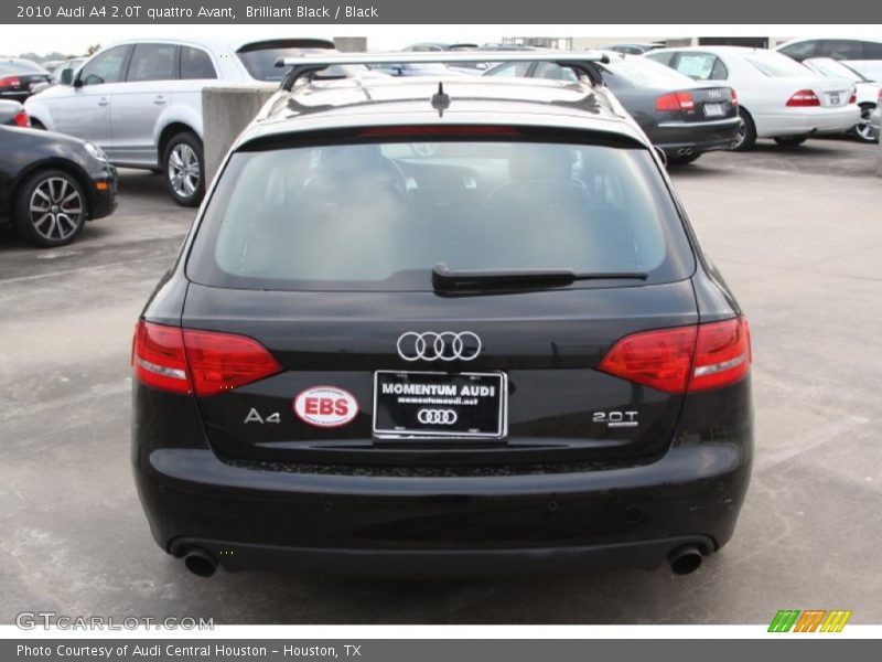 Brilliant Black / Black 2010 Audi A4 2.0T quattro Avant
