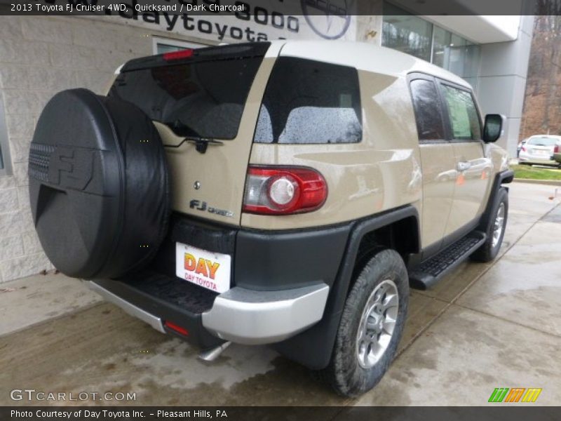 Quicksand / Dark Charcoal 2013 Toyota FJ Cruiser 4WD