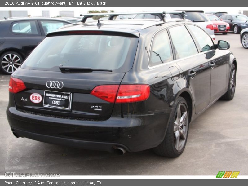 Brilliant Black / Black 2010 Audi A4 2.0T quattro Avant