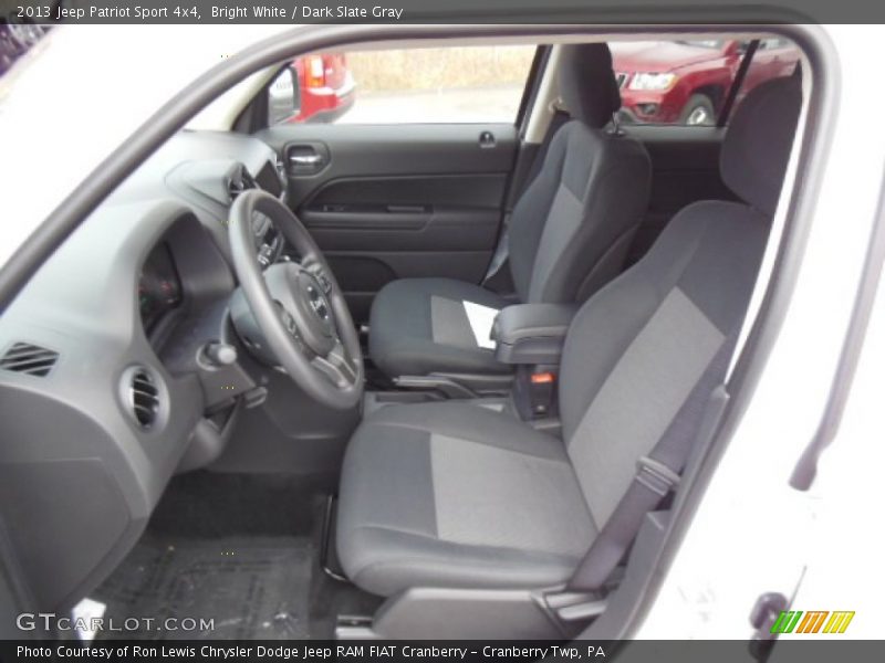 Bright White / Dark Slate Gray 2013 Jeep Patriot Sport 4x4