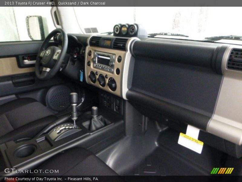 Quicksand / Dark Charcoal 2013 Toyota FJ Cruiser 4WD