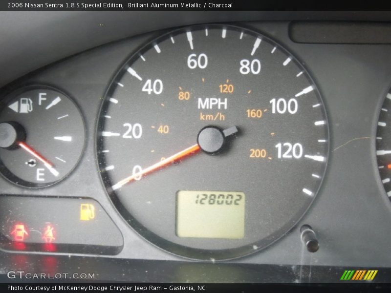 Brilliant Aluminum Metallic / Charcoal 2006 Nissan Sentra 1.8 S Special Edition