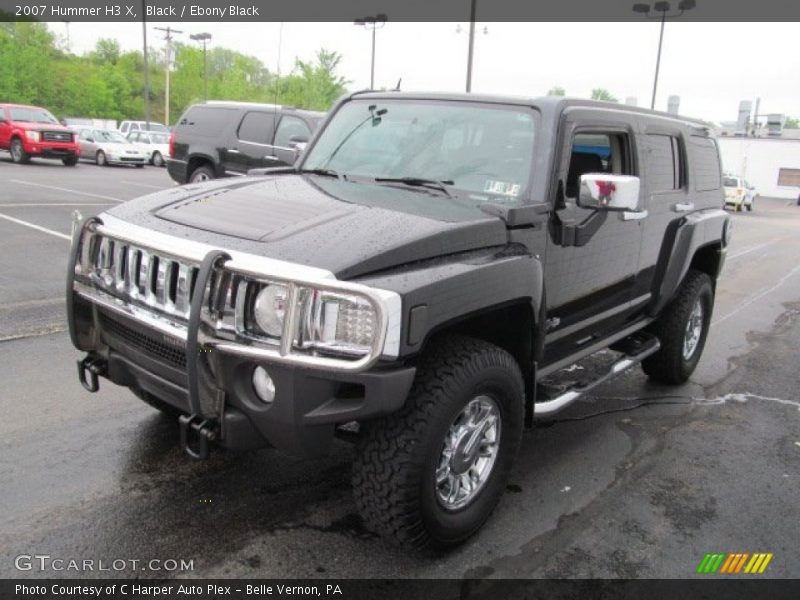 Black / Ebony Black 2007 Hummer H3 X