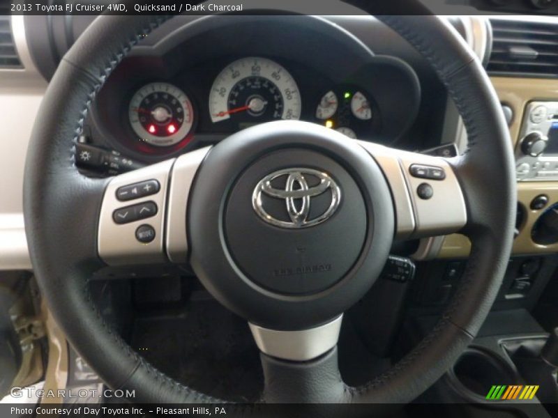 Quicksand / Dark Charcoal 2013 Toyota FJ Cruiser 4WD