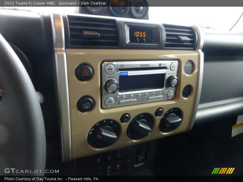 Quicksand / Dark Charcoal 2013 Toyota FJ Cruiser 4WD