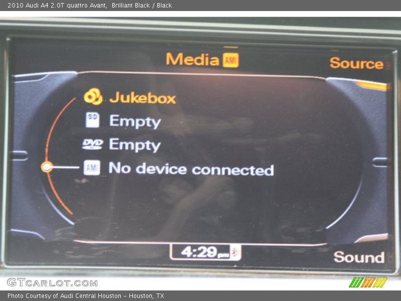 Brilliant Black / Black 2010 Audi A4 2.0T quattro Avant