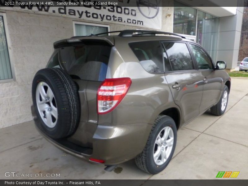 Sandy Beach Metallic / Sand Beige 2012 Toyota RAV4 I4 4WD