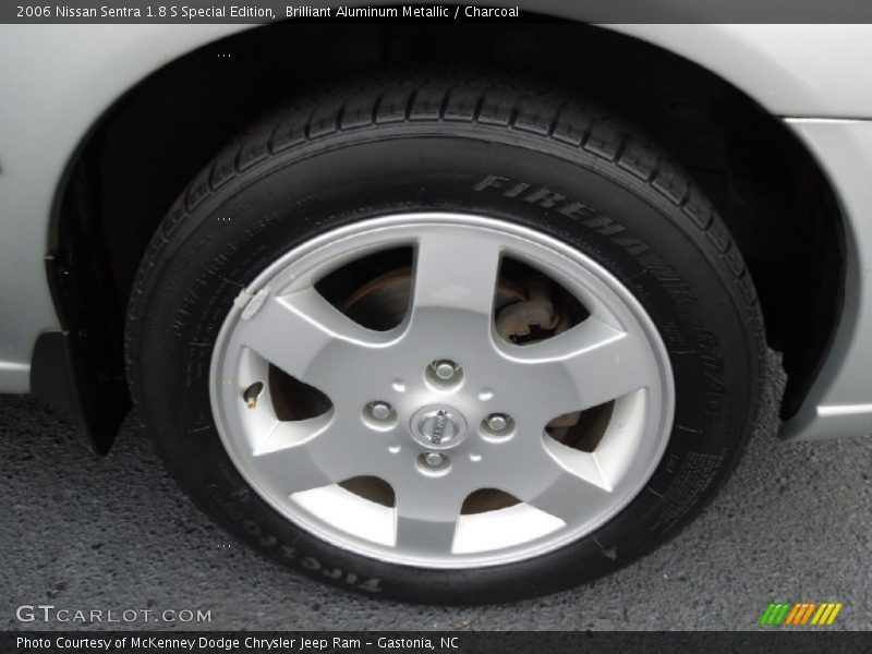 Brilliant Aluminum Metallic / Charcoal 2006 Nissan Sentra 1.8 S Special Edition