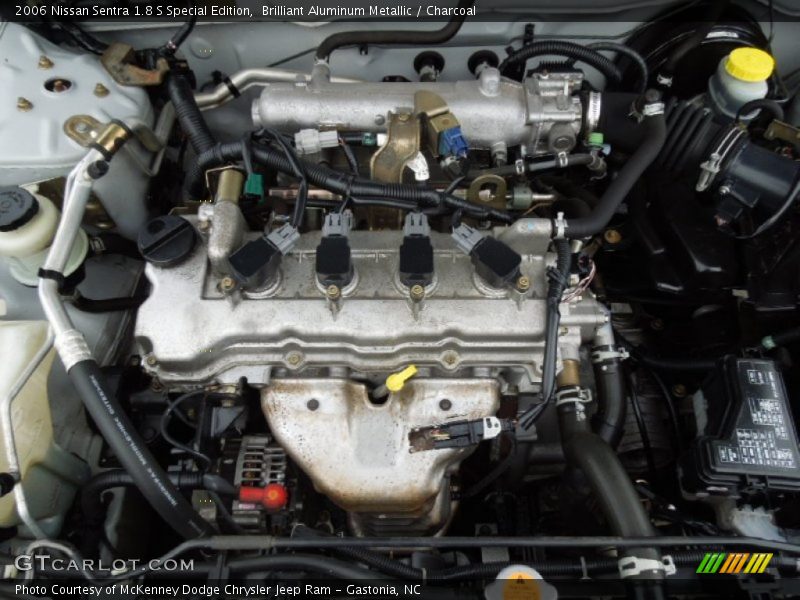 Brilliant Aluminum Metallic / Charcoal 2006 Nissan Sentra 1.8 S Special Edition