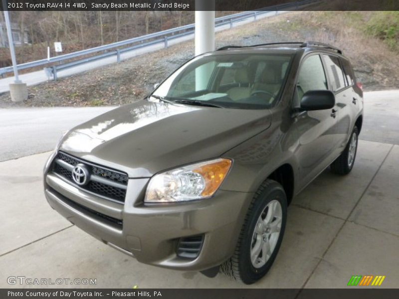 Sandy Beach Metallic / Sand Beige 2012 Toyota RAV4 I4 4WD