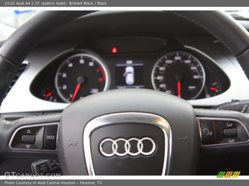 Brilliant Black / Black 2010 Audi A4 2.0T quattro Avant