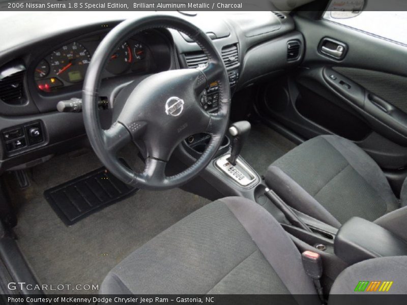 Brilliant Aluminum Metallic / Charcoal 2006 Nissan Sentra 1.8 S Special Edition
