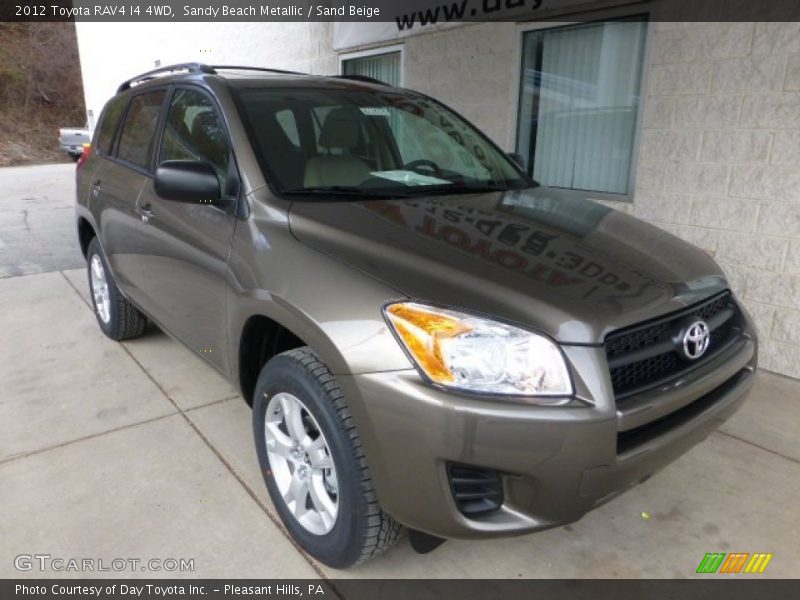 Sandy Beach Metallic / Sand Beige 2012 Toyota RAV4 I4 4WD