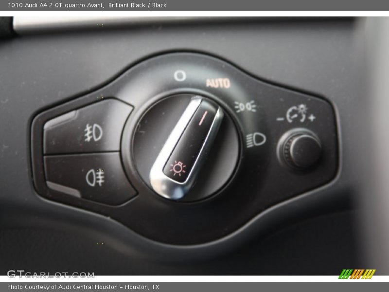 Controls of 2010 A4 2.0T quattro Avant