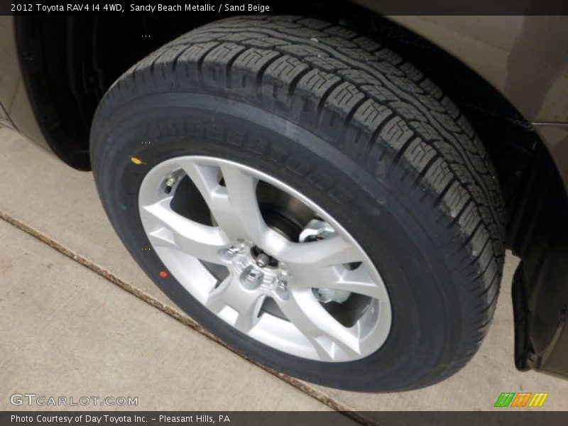 Sandy Beach Metallic / Sand Beige 2012 Toyota RAV4 I4 4WD