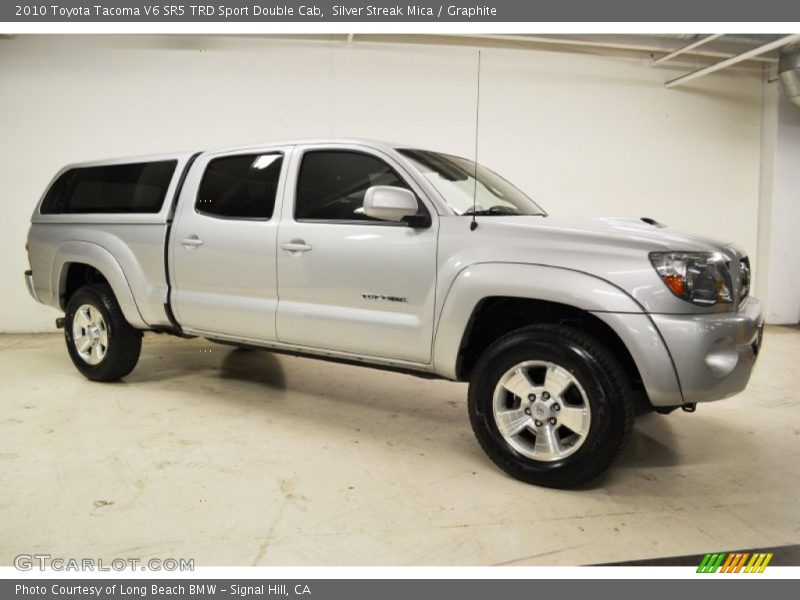 Silver Streak Mica / Graphite 2010 Toyota Tacoma V6 SR5 TRD Sport Double Cab