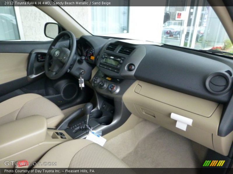 Sandy Beach Metallic / Sand Beige 2012 Toyota RAV4 I4 4WD